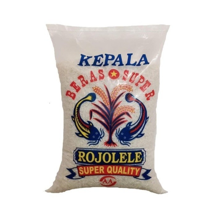 

Beras Premium ROJOLELE Super Quality 5Kg kemasan 5 kilogram