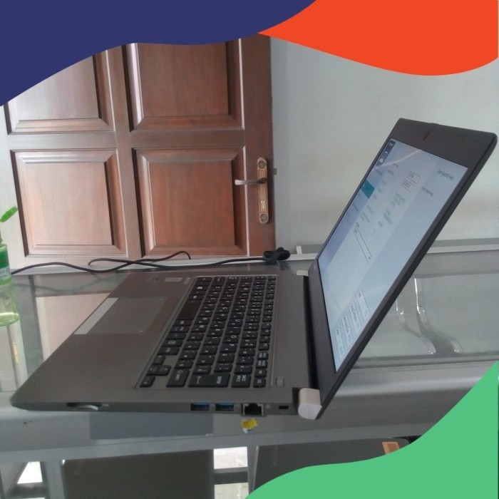 laptop murah toshiba r63p core i5 gen5 ssd 128gb no minus