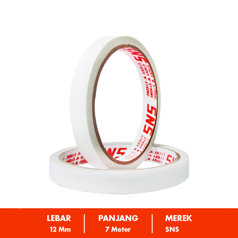 

☆..☆ Double Tape 12 mm SNS Sticky N Strong