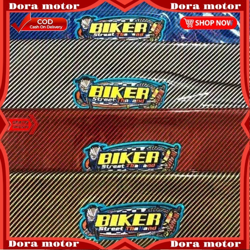 KULIT JOK KARBON / SARUNG JOK Motor KARBON