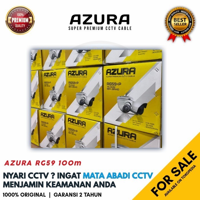 KABEL CCTV AZURA RG59 100 Meter Original
