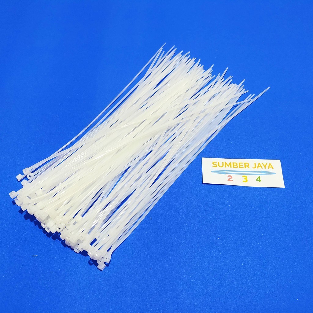 

Kabel Ties 20 CM PUTIH isi 100 PCS 3 X 200 TERMURAH
