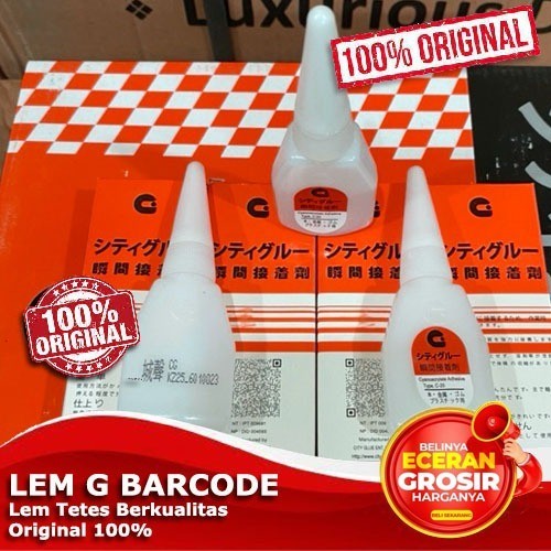 

Lem G / Lem C Barcode Original 100% Lem Tetes Lem Korea Asli