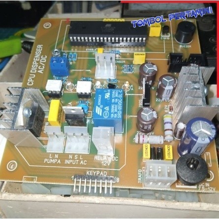 Modul Pertamini CPU Pom Mini AC/DC Untuk Pompa DC Rotax Dan Pompa Ac