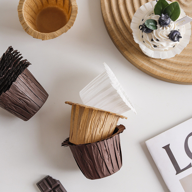 YBS_ Kertas Cup Cake Muffin Polos Premium / Tempat Cupcake / Alas Muffin / Muffin Paper