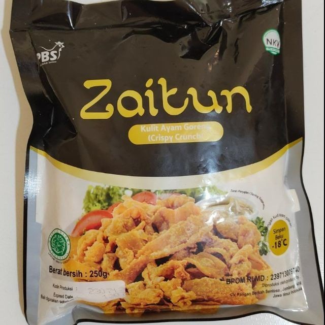 

ZAITUN CRISPY CRUNCH (KULIT AYAM) 250 GR