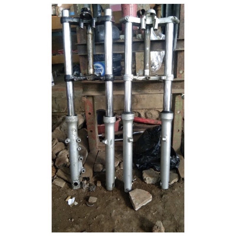 shock shok depan ninja r new original copotan