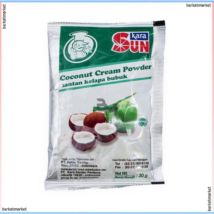 

SUN KARA Santan Kelapa Bubuk 20gr Coconut Cream Powder