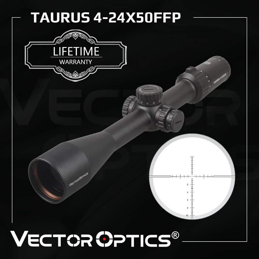 Promo TELESKOP VECTOR TAURUS 4-24X50 FFP SFIR