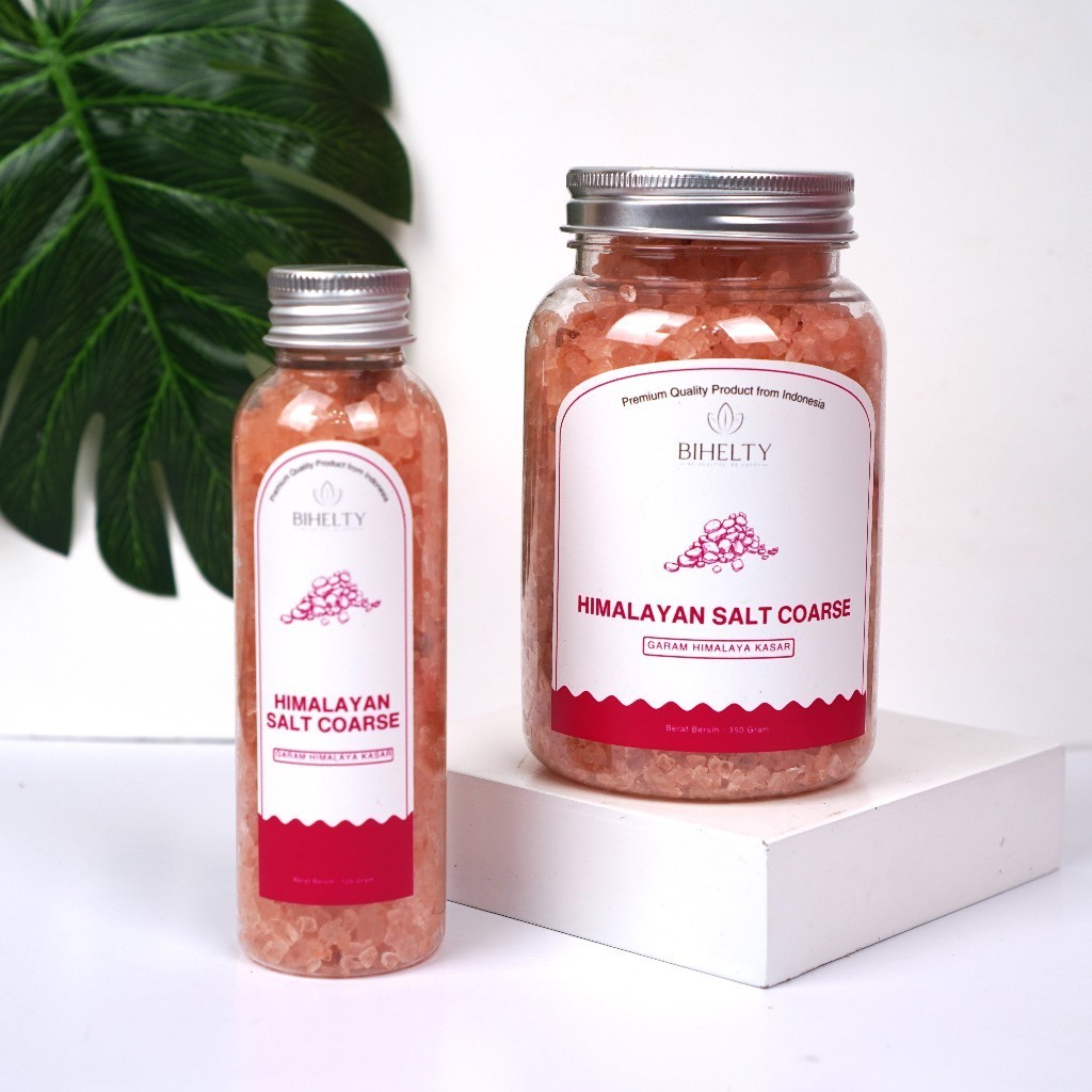 

Bihelty Garam Himalaya Kasar Premium 100% Organik Garam Himalayan Salt Coarse Garam Mpasi