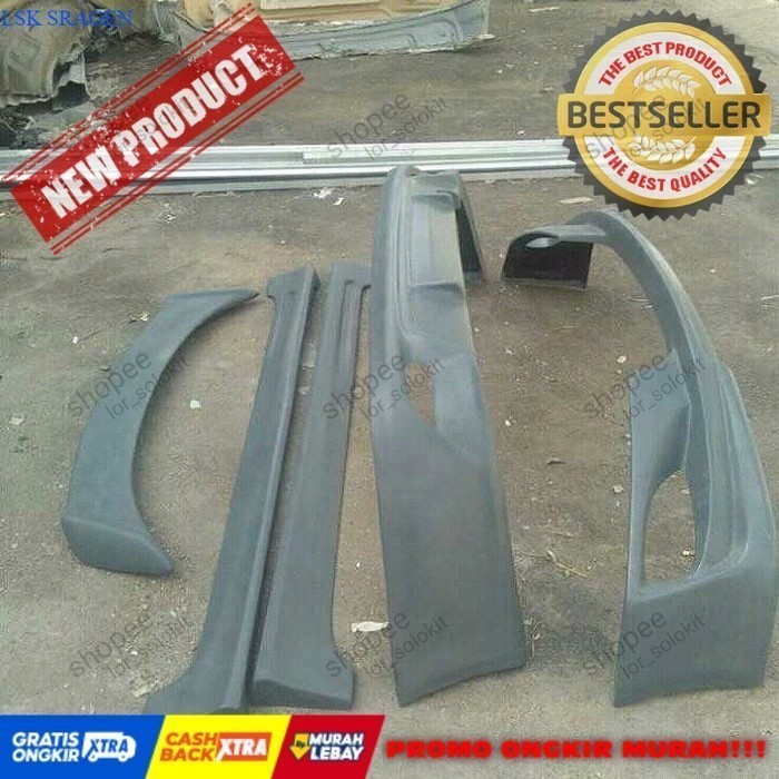 Bemper Bodykit Vios + Spoiler Gen 2