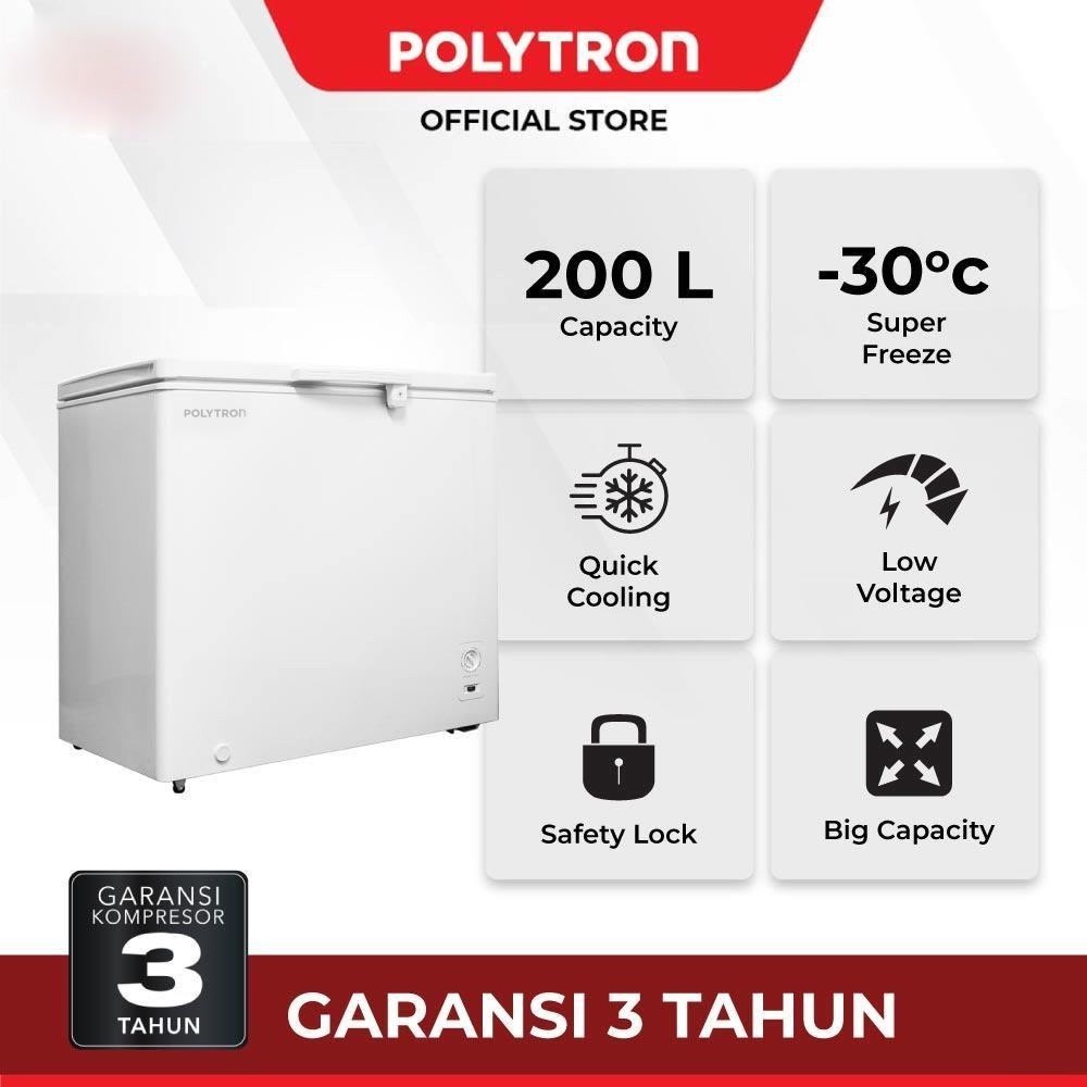 FREEZER BOX POLYTRON 200 LITER PCF 218