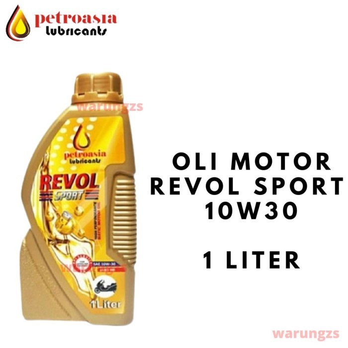 PETROASIA Oli Motor Revol Sport 10W30 1L ORIGINAL