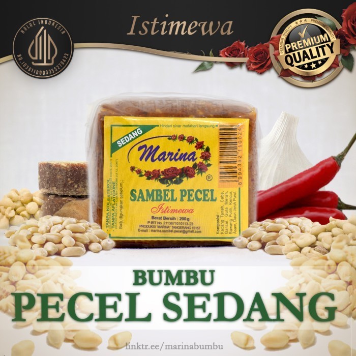 

[Best Promo]- sukron_86 Sambel Pecel / Bumbu Pecel / Sambal Pecel Marina - Sedang