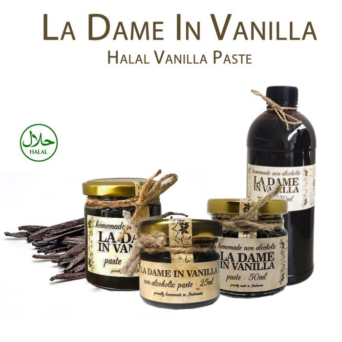 

La Dame in Vanilla Halal Vanilla Paste 550ml