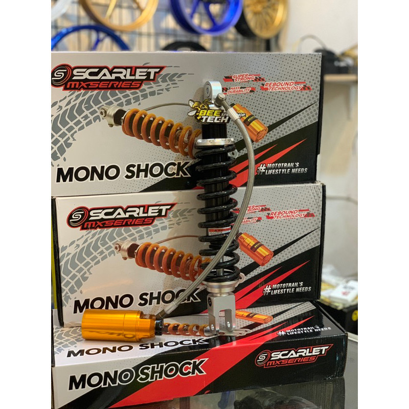 Monoshock Scarlet 1768 klx/d'trecker tabung pisah original SCARLET