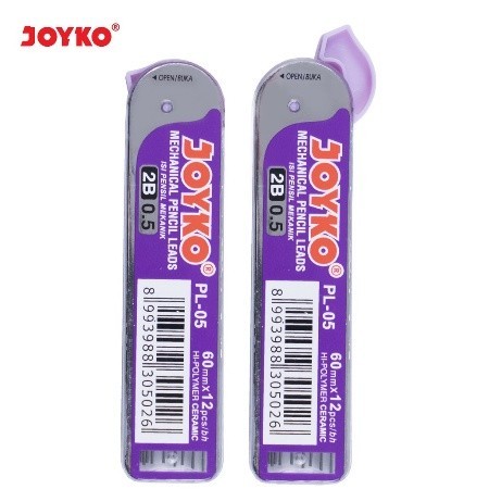 

ISI PENSIL MEKANIK CERAMIC JOYKO 0,5 2B PL 05