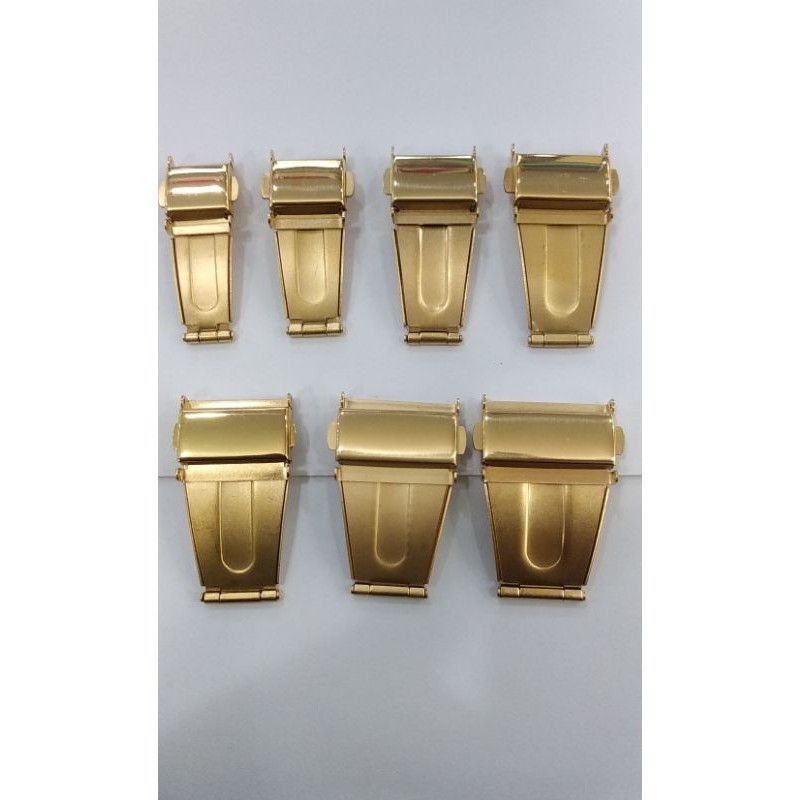 pencetan rantai jam mirage buckel mirage pengait rantai jam tangan gold