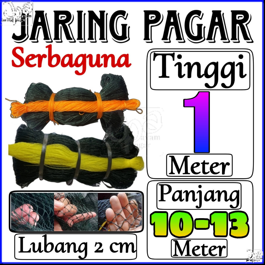 Jaring Ayam Lubang 2 cm Lebar 1 Meter / Jaring Pagar Ayam / Jaring Kandang Ayam
