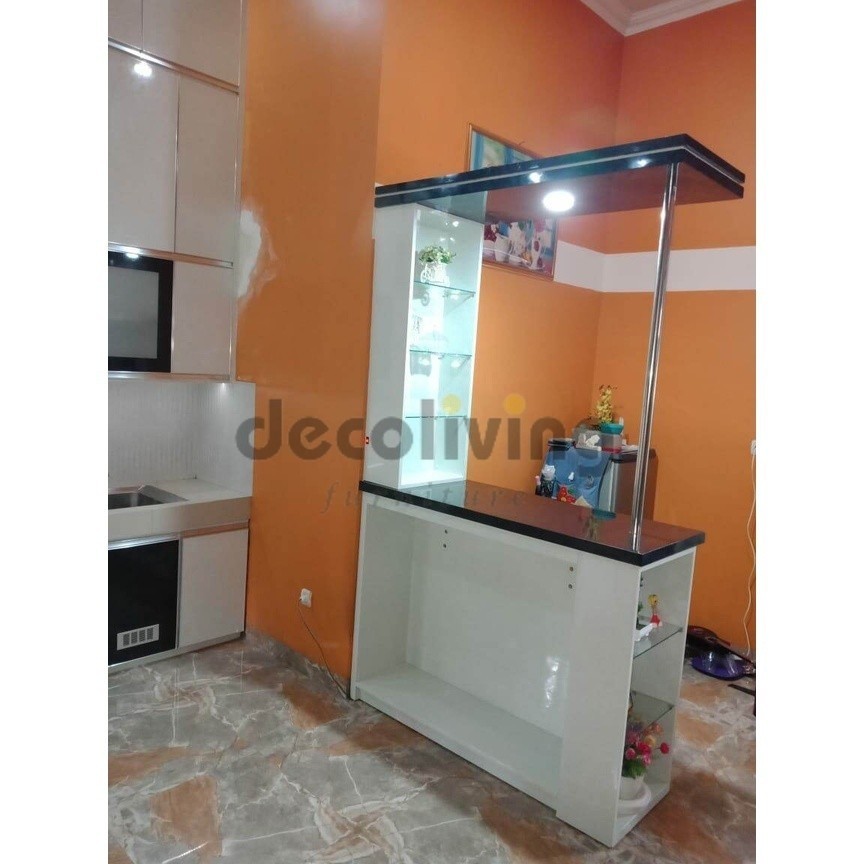 Meja Bar Kitchen Set Minimalis/ Meja Minibar Minimalis
