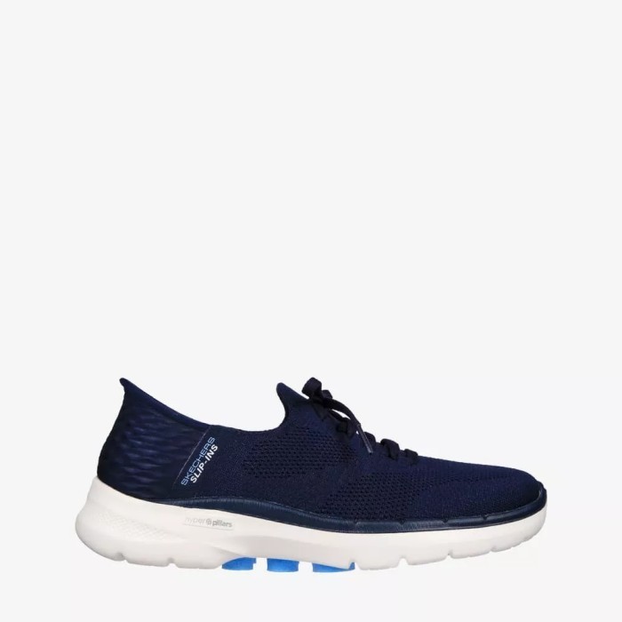 Sepatu SKECHERS GO WALK 6 WOMEN'S WALKING SHOES - NAVY
