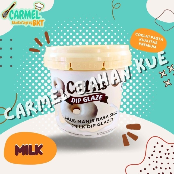 

Collins Dip Glaze 1kg Dipping Coklat - taro