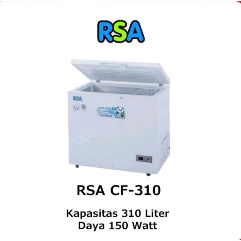 Chest Freezer 310L / Freezer Box RSA CF310