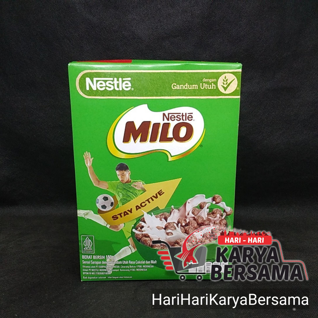 

NESTLE MILO BALL CEREAL RASA COKELAT DAN MALT 150GR