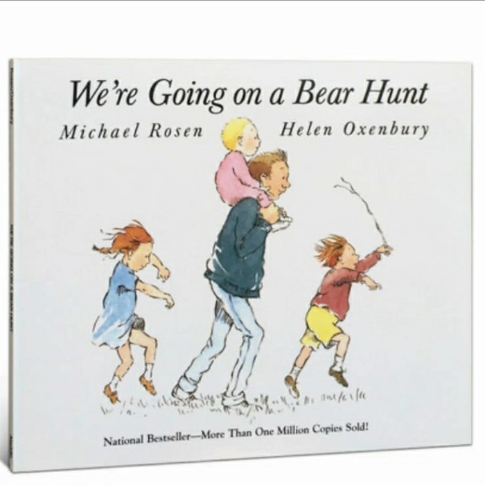 Andma we're going on a bear hunt buku gambar buku anak