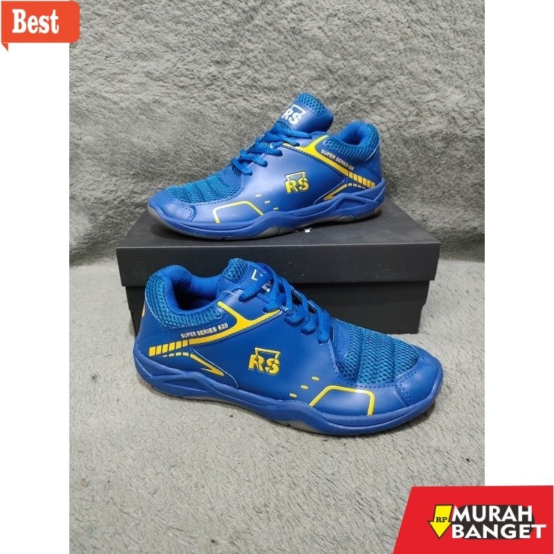 Sepatu Bulu tangkis keren Sepatu batminton RS sepatu olahraga batminton keren sepatu bulutangkis RS