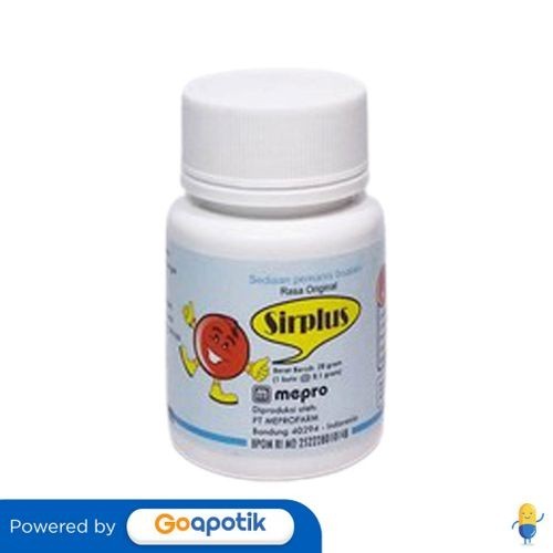 

SIRPLUS SERBUK ORIGINAL BOTOL 20 GRAM