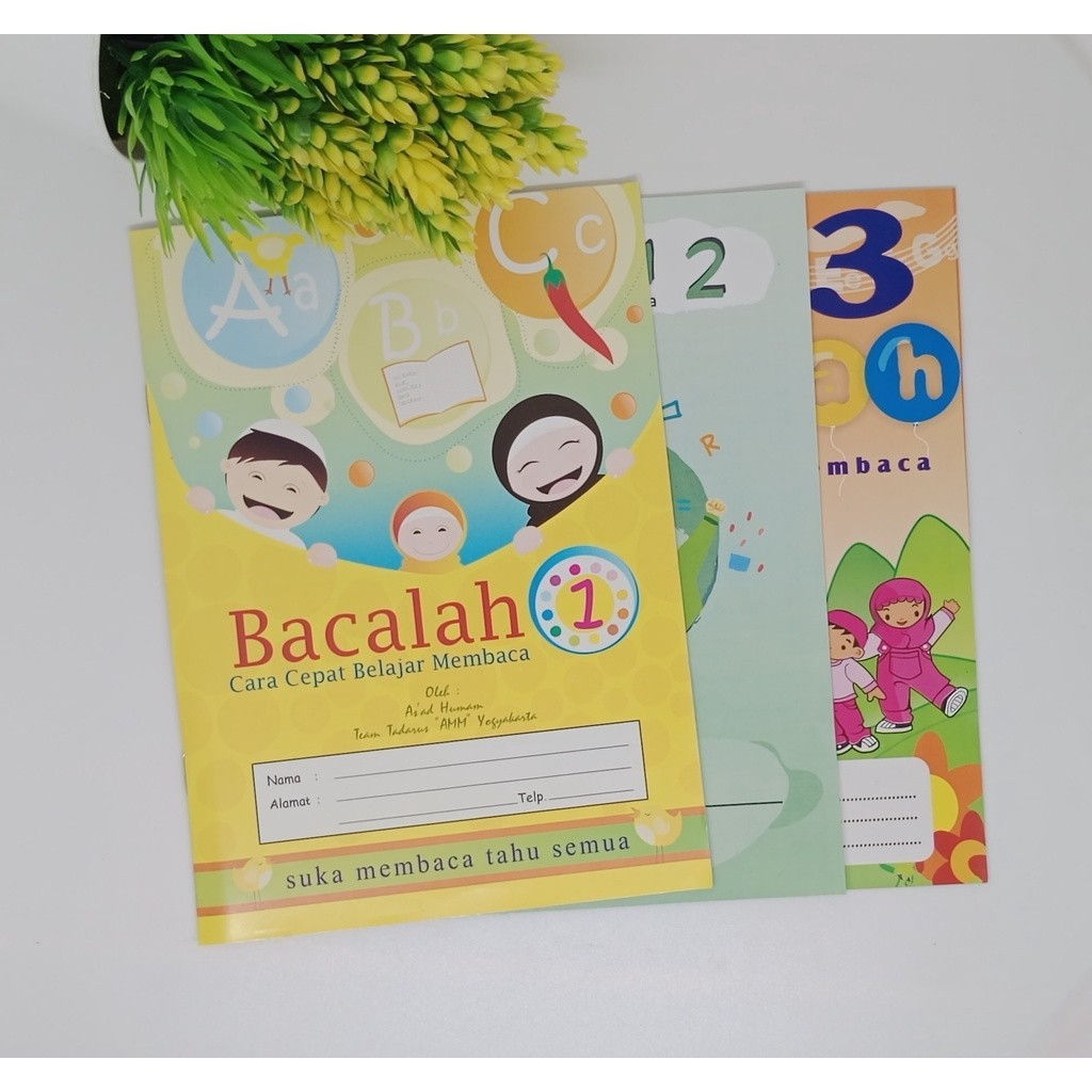Buku BACALAH Jilid 1 2 3 ( AMM Yogyakarta ) Bacalah perjilid jilid 1 2 3 _ Cara Cepat Belajar Membac