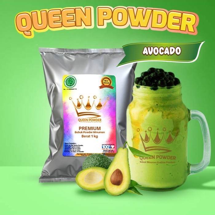 

[Terbaru] Bubuk Minuman Queen Powder Premium Rasa Avocado 1Kg