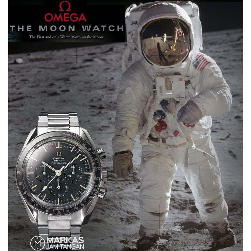 Jam Tangan Pria - Jam Cowok - Arloji BEST SELLER OMEGA PREMIUM Speedmaster Moonwatch NASA FOR ALL 50