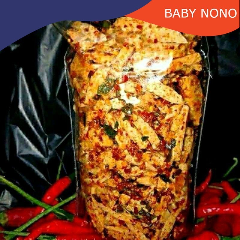 

ACEH-SNACK.BABY BASRENG PEDAS DAUN JERUK 1KG