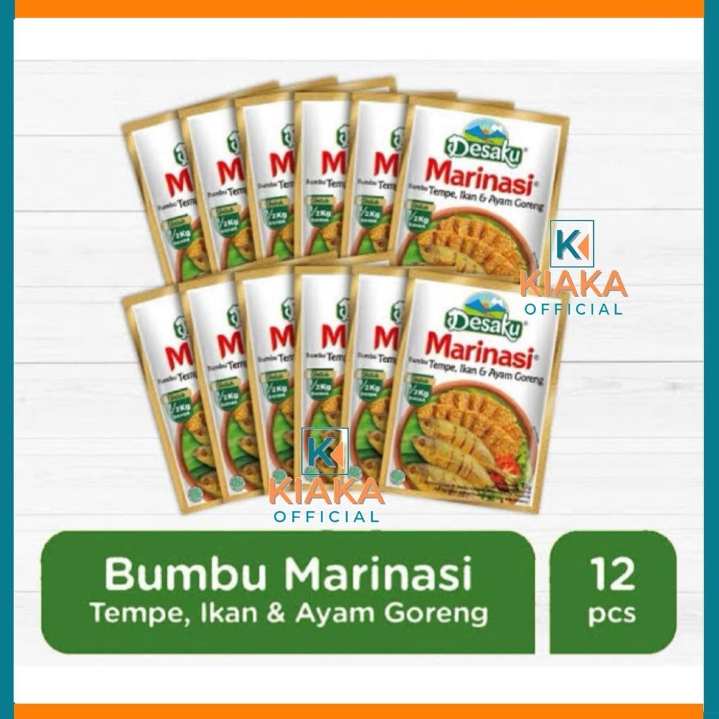 

DESAKU MARINASI TEMPE IKAN & AYAM 12x15g