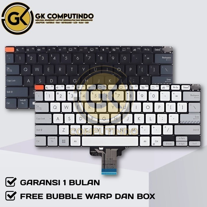 Keyboard Asus VivoBook Pro 14 X7400 X7400QC X7400QE N7400 N7400PC