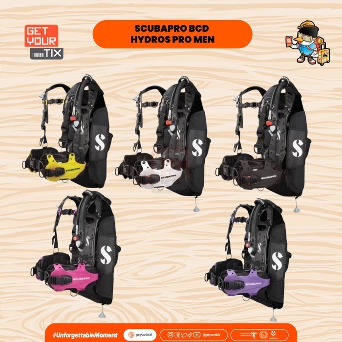 Scubapro HYDROS PRO BCD MEN Scuba Diving - BCD Selam Pria