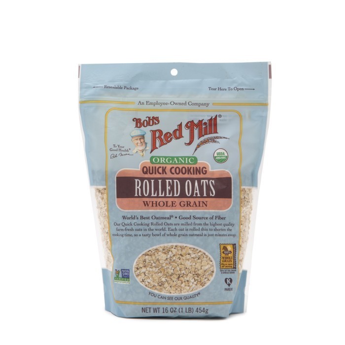 

Terbaru- Bob's Red Mill Organic Quick Cooking Rolled Oats 454 gr