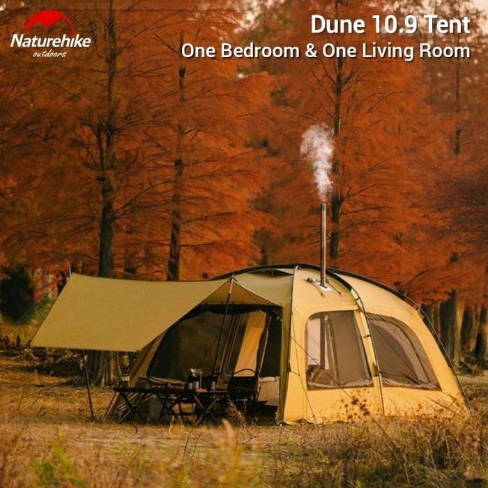 TENDA DUNE 10.9 NATUREHIKE CNK2300ZP029 TENDA DOME GLAMPING CAMPING