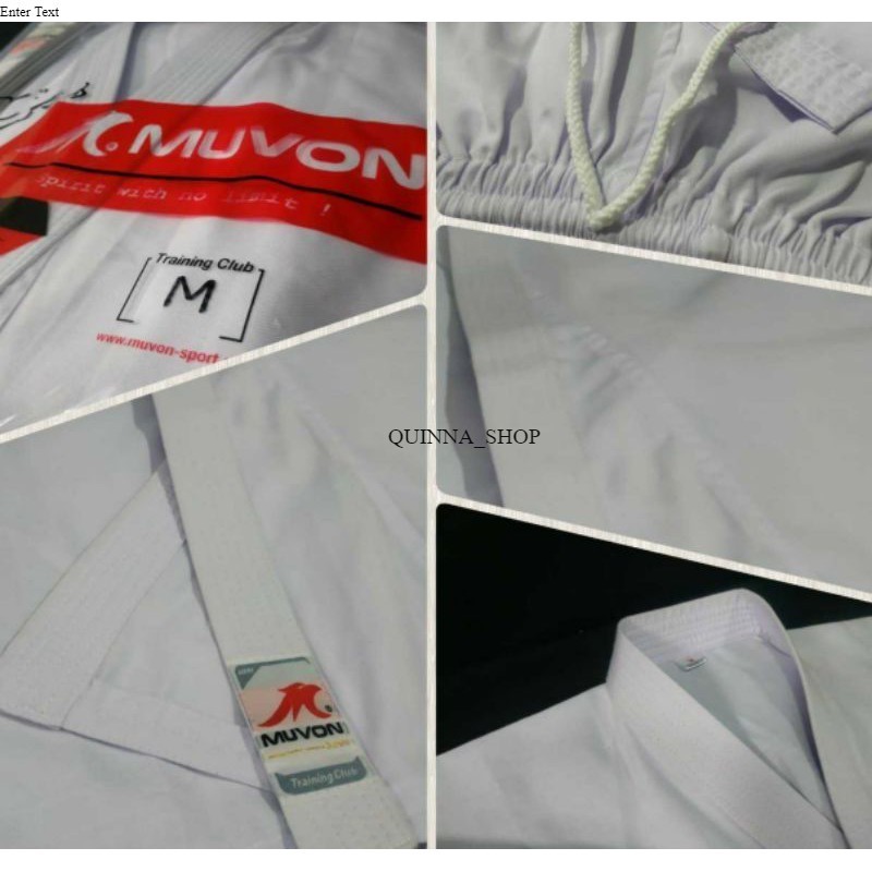 (MVN/ZYD/ SKDO) Baju Pemula Karate Karategi Muvon , Ziyada , Shukaido