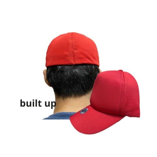 topi polos Topi built up Topi original Distro BUILT UP ORIGINAL / rell original topi POLOS