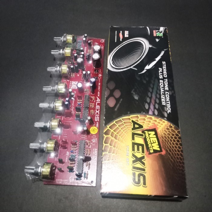 PART Alexis Stereo Tone Control Plus Equalizer KOMPONEN ELEKTRONIK