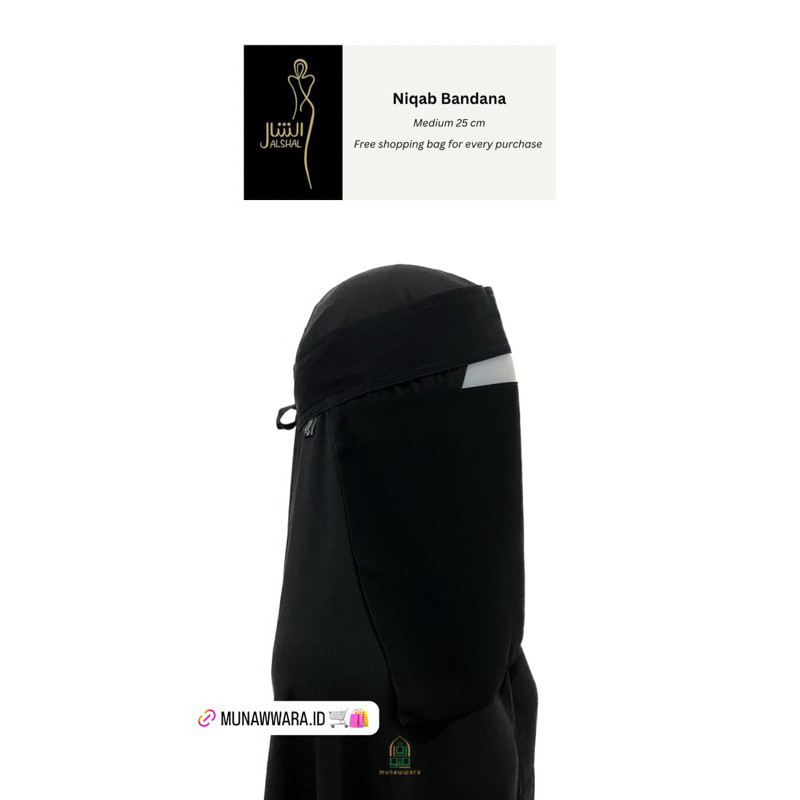 ✨BEST SELLER✨ -Niqab Alshal 100%  Butik Saudi Arabia | Niqab Saudi | Cadar Saudi | Abaya Saudi