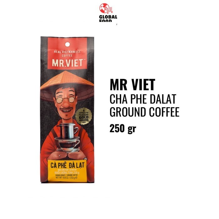 

Mr. Viet Cha Phe Dalat Ground Coffee 250 gr