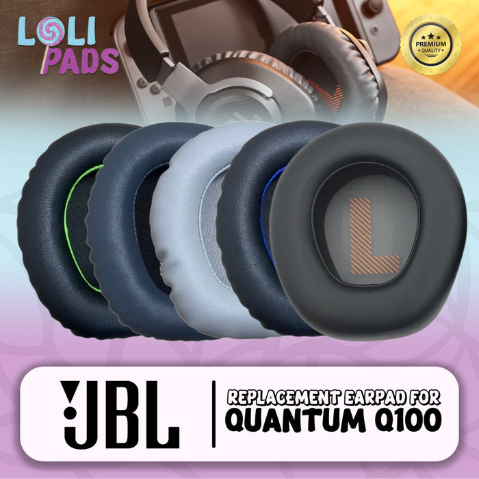 Earcup Earpad Ear Cushion JBL Quantum Q100 Busa Pad Bantalan