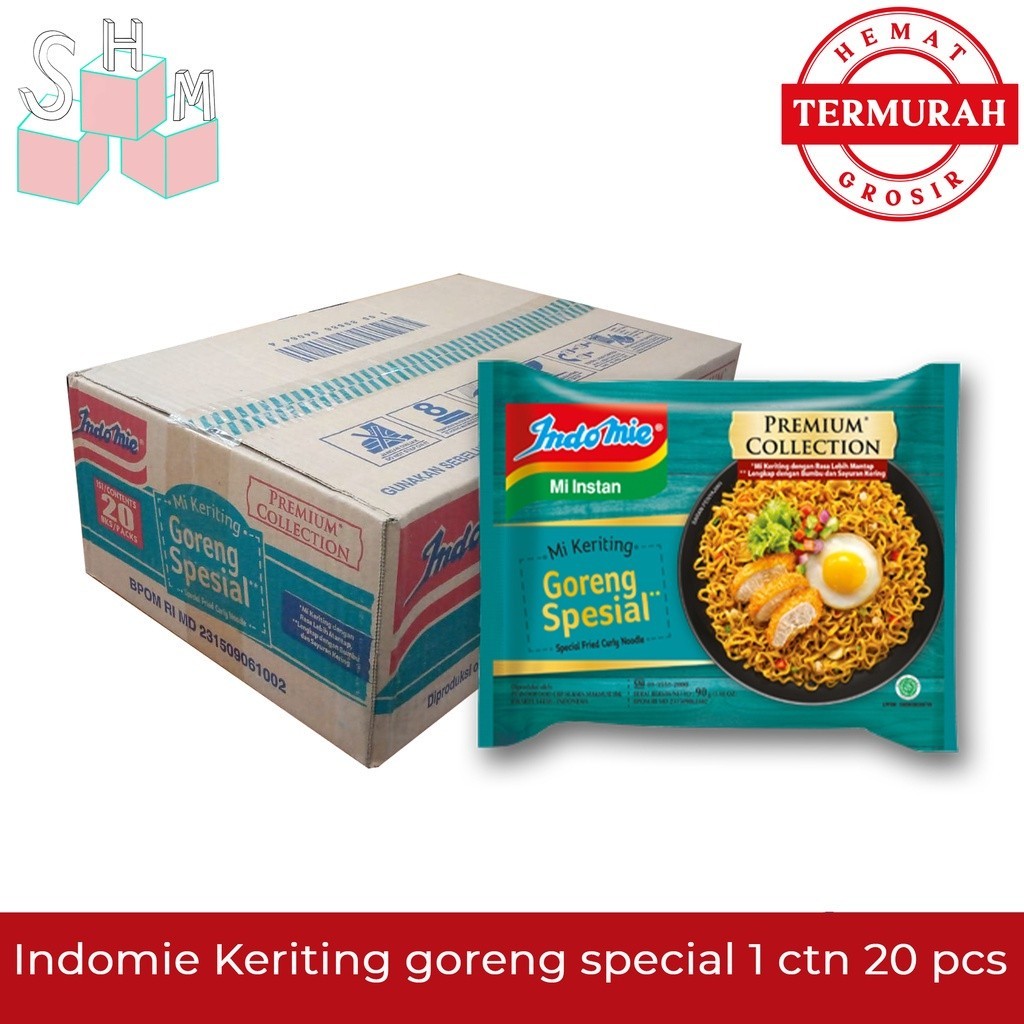 

Indomie Keriting goreng special - 1 ctn 20 pcs