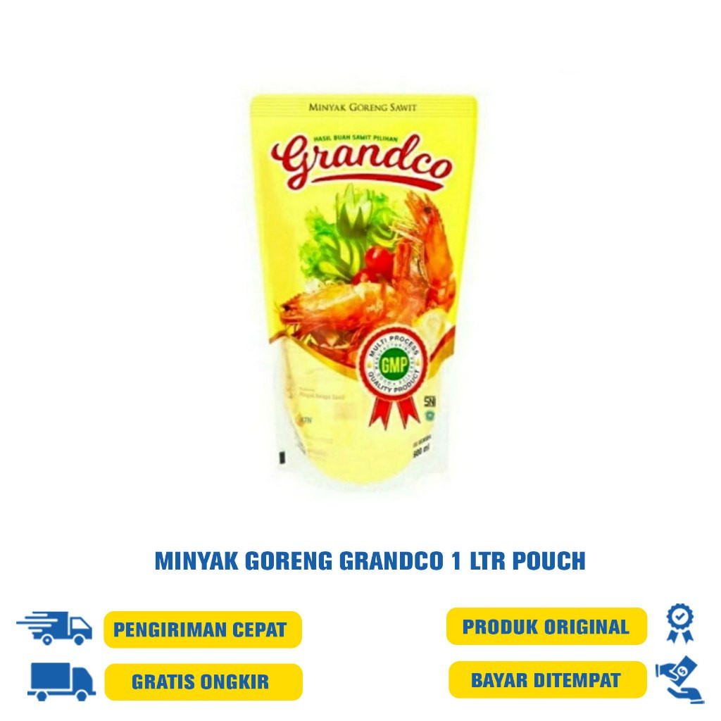 

GRANDCO MINYAK GORENG 1 LT/2 LT/ MINYAK GORENG