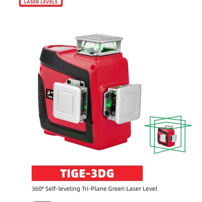 BEITER TIGE-3DG Green Laser Level 360 derajat