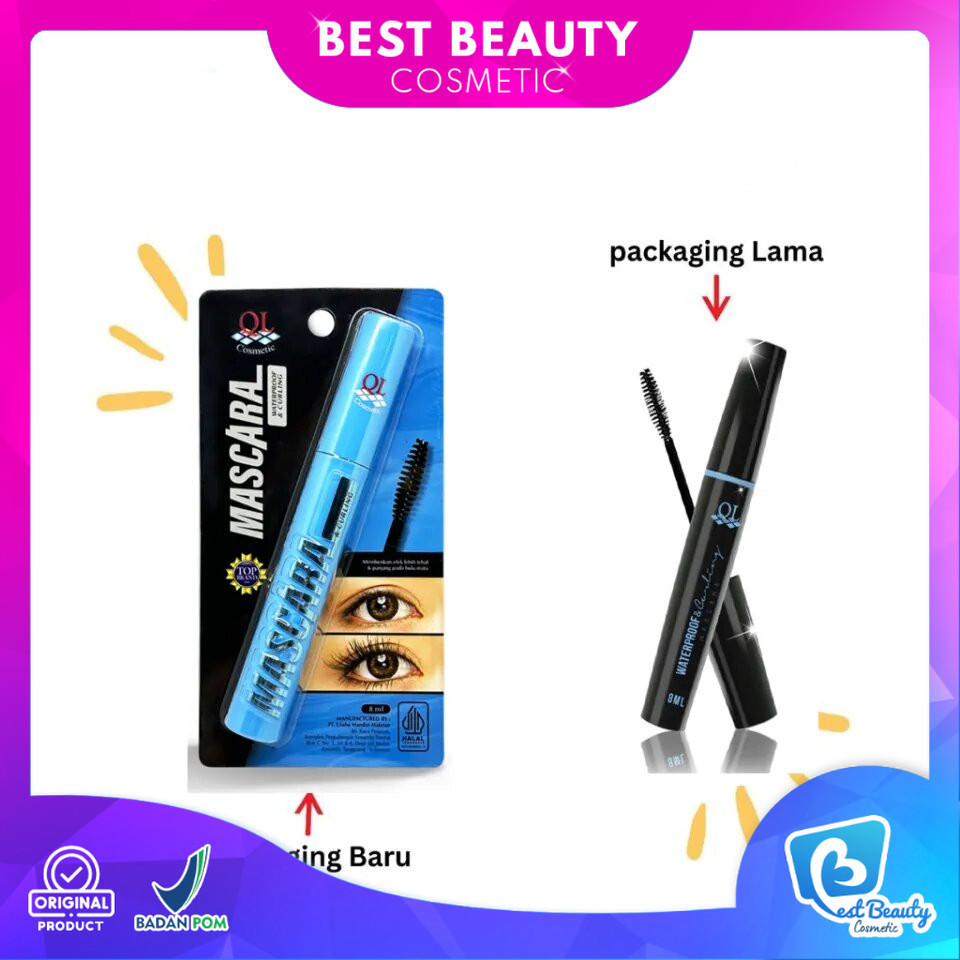 ★ BB ★QL Cosmetic SERIES | Eyeliner - Eyebrow Cream Dark Brown - Mascara